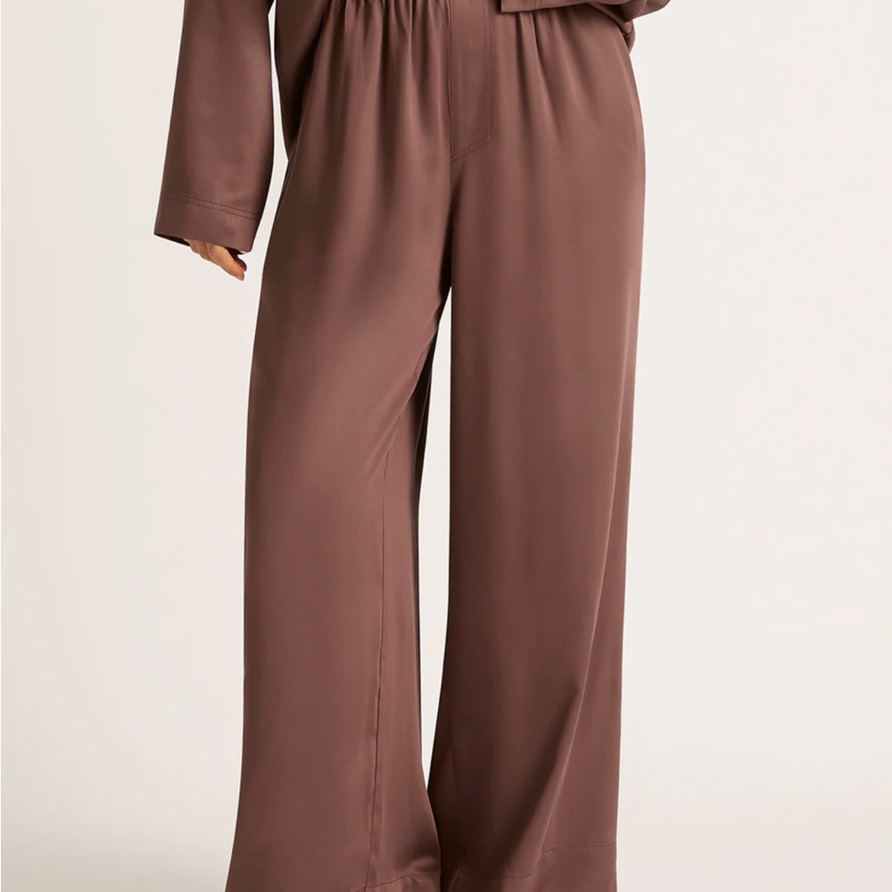 Boody Vegan Silk Wide Leg Pants